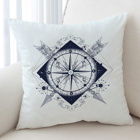 Image of Arrows & Compass SWKD3349 Cushion Cover