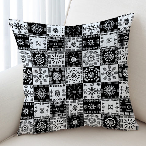 Image of Aztec Checkerboard SWKD3361 Cushion Cover
