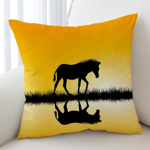 Reflect Horse on River SWKD3365 Cushion Cover