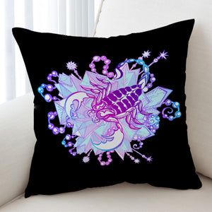 Purple & Pink Gradient Scorpion SWKD3372 Cushion Cover