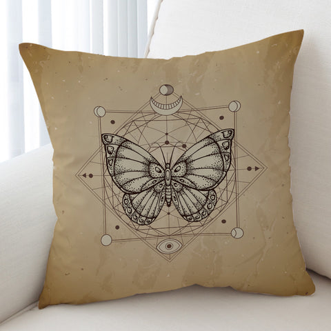 Image of Vintage Butterfly Zodiac  SWKD3653 Cushion Cover