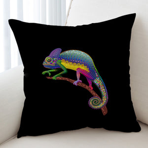 Colorful Aztec Chameleon SWKD3665 Cushion Cover