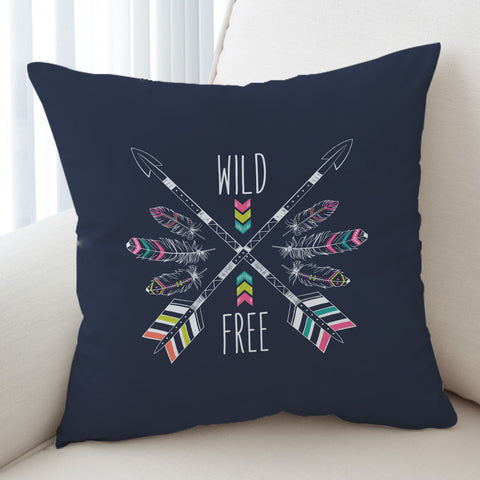 Image of Arrow & Feather - Wild & Free SWKD3667 Cushion Cover