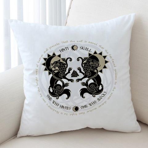 Image of Hati Skoll - One Who Hates  SWKD3685 Cushion Cover