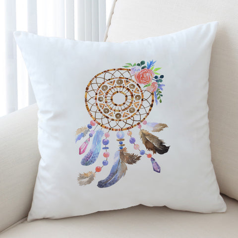 Image of Pastel Floral Dreamcatcher SWKD3701 Cushion Cover