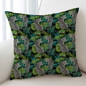 Jagua Palm Leaves SWKD3738 Cushion Cover