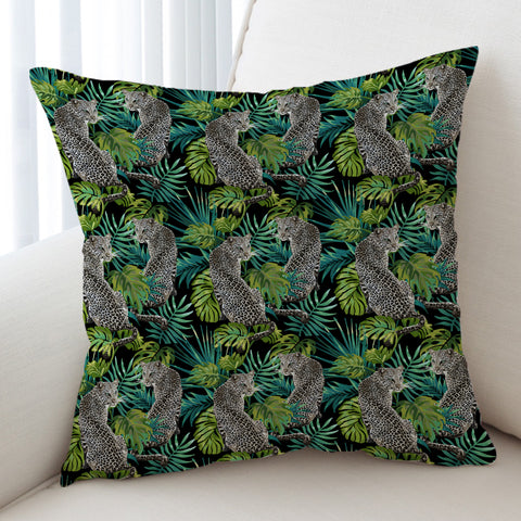 Image of Jagua Palm Leaves SWKD3738 Cushion Cover
