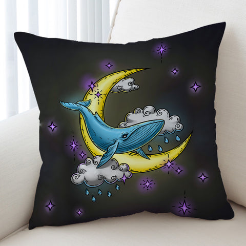 Image of Night Cloud Whale SWKD3754 Cushion Cover