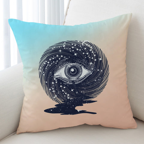 Image of Eyes Storm Night Universe SWKD3766 Cushion Cover