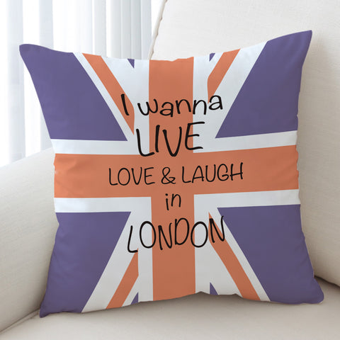 Image of United Kingdom Flag SWKD3800 Cushion Cover