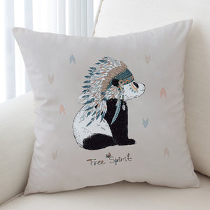 Free Spirit - Bohemian Panda SWKD3816 Cushion Cover