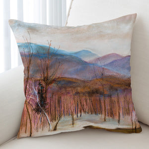 Cozy Landscape Watercolor SWKD3864 Cushion Cover