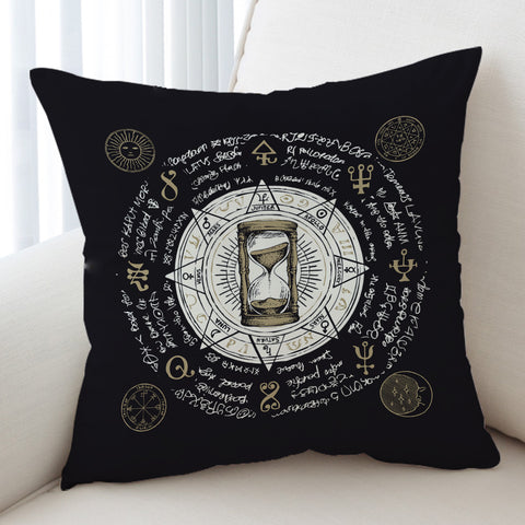Image of Vintage Hourglass Zodiac SWKD3885 Cushion Cover