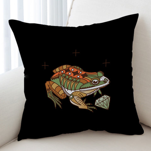 Image of Vintage Color Frog & Diamond SWKD4106 Cushion Cover