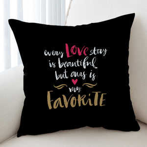 Love - My Heart Is My Favorite SWKD4110 Cushion Cover