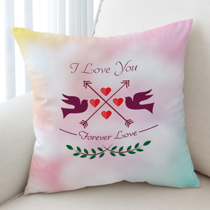 Forever Love Pink Theme SWKD4112 Cushion Cover