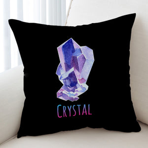 Gradient Blue Purple Geometric Crystal SWKD4126 Cushion Cover