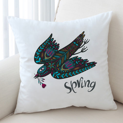 Image of Bohemian Aztec Spring Bird SWKD4220 Cushion Cover