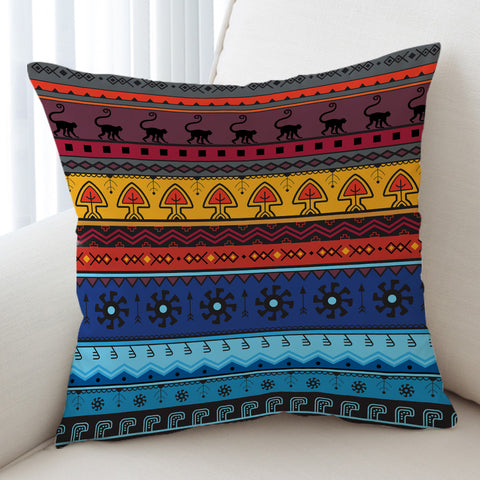 Image of Color Aztec Stripes SWKD4228 Cushion Cover