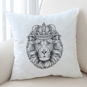 B&W King Crown Lion SWKD4320 Cushion Cover