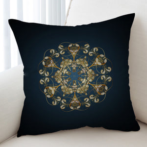 Royal Mandala Navy Theme SWKD4501 Cushion Cover