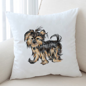 Retro Art Schnauzer Drawing SWKD4523 Cushion Cover