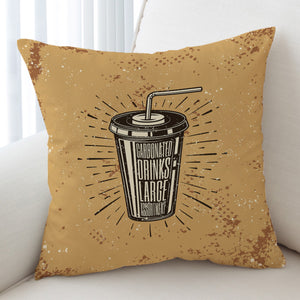 Retro Carbonated Drink Glass SWKD4527 Cushion Cover