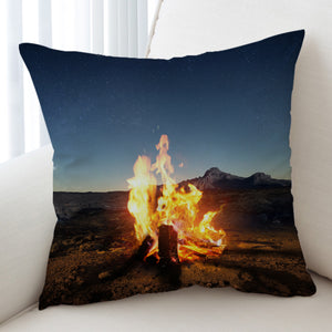 Burning Wood In The Desert SWKD4599 Cushion Cover