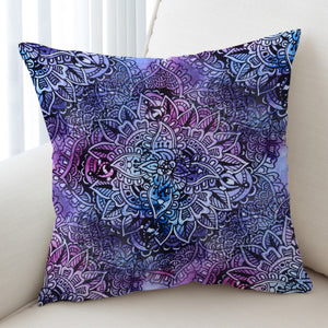 Purple Mandala Matrix SWKD4646 Cushion Cover