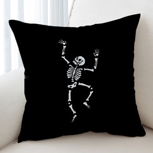 B&W Cute Skeleton SWKD4650 Cushion Cover