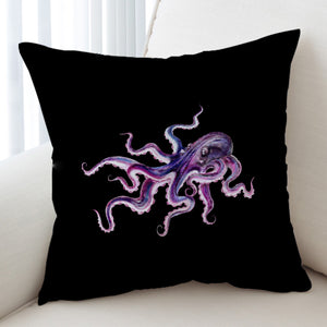 Dark Purple Octopus SWKD4662 Cushion Cover