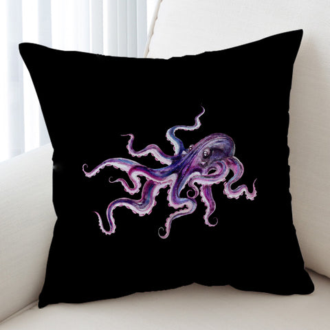 Image of Dark Purple Octopus SWKD4662 Cushion Cover