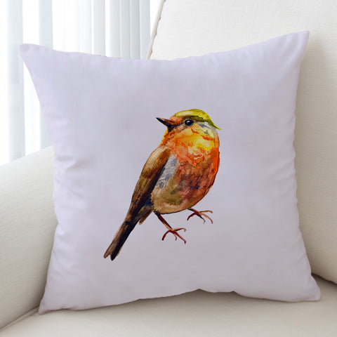 Image of Warm Watercolor Sunbird SWKD4728 Cushion Cover
