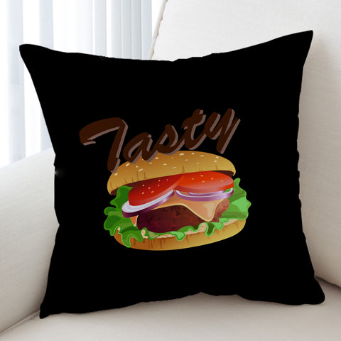 Image of 3D Tasty Hamburger SWKD4747 Cushion Cover