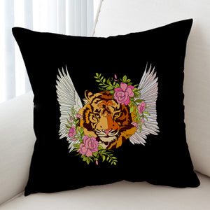 Floral Tiger Wings Draw SWKD4750 Cushion Cover