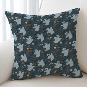 Cute Ghost Halloween Theme SWKD5150 Cushion Cover