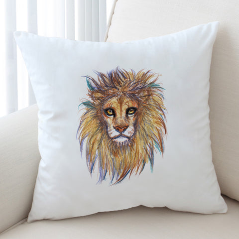 Image of Lion Waxen Color Draw SWKD5158 Cushion Cover