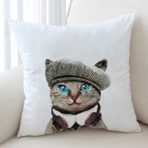 Artist Vibe Cat SWKD5185 Cushion Cover