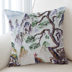 Watercolor Japan Lanscape Art SWKD5244 Cushion Cover