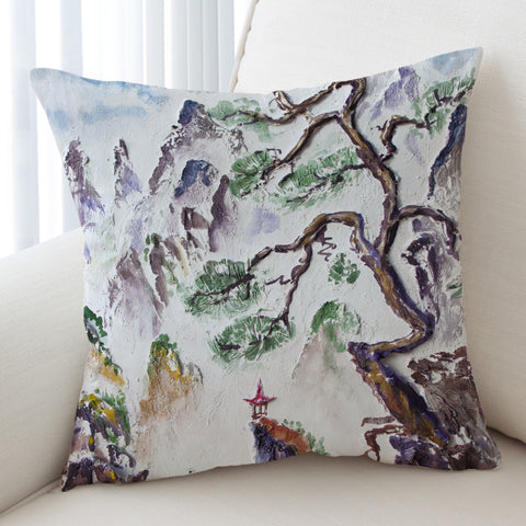 Image of Watercolor Japan Lanscape Art SWKD5244 Cushion Cover