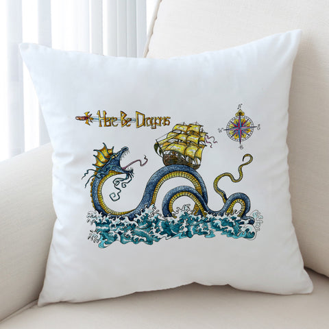 Image of Here Be Dragons SWKD5262 Cushion Cover