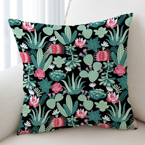 Cute Cactus Flowers SWKD5458 Cushion Cover