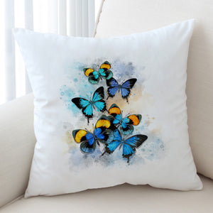 Blue Tint Butterflies SWKD5461 Cushion Cover