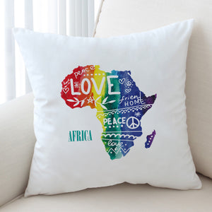 Piece And Love LGBT Africa SWKD5478 Cushion Cover
