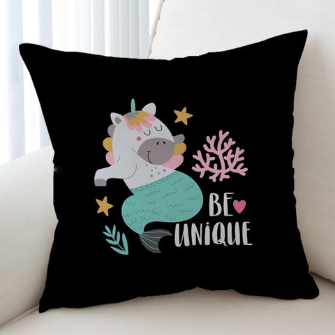 Image of Be Unique Unicorn Mermaid SWKD5603 Cushion Cover