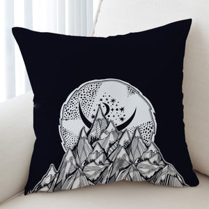 B&W Sunset Forest & Mountain SWKD5618 Cushion Cover