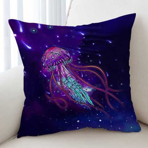 Image of Galaxy Jellyfish SWKD5625 Cushion Cover