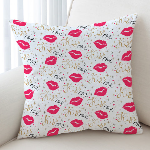 Image of Kiss Me Pink Lips SWKD6134 Cushion Cover