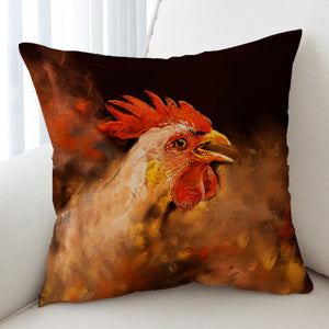Real Cock In Wood Theme SWKD6197 Cushion Cover