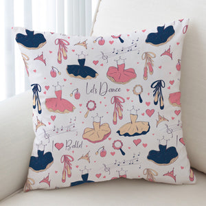 Beautiful Ballet Dress Collection SWKD6217 Cushion Cover